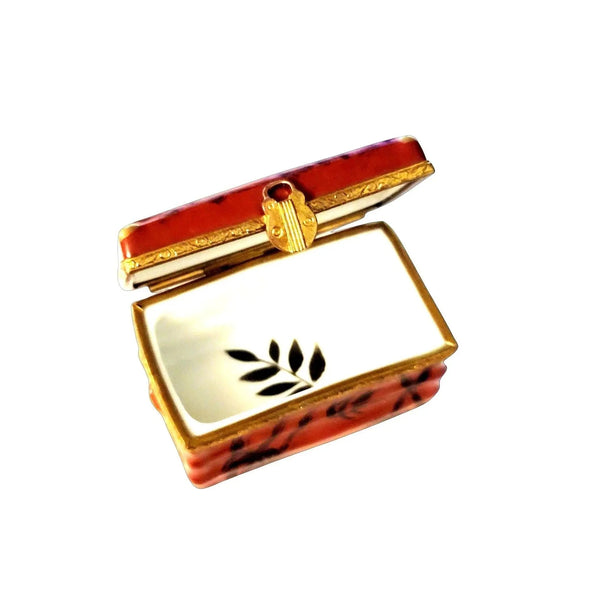 Oriental Elegance Trinket Box Porcelain Limoges furniture French Trinket Box