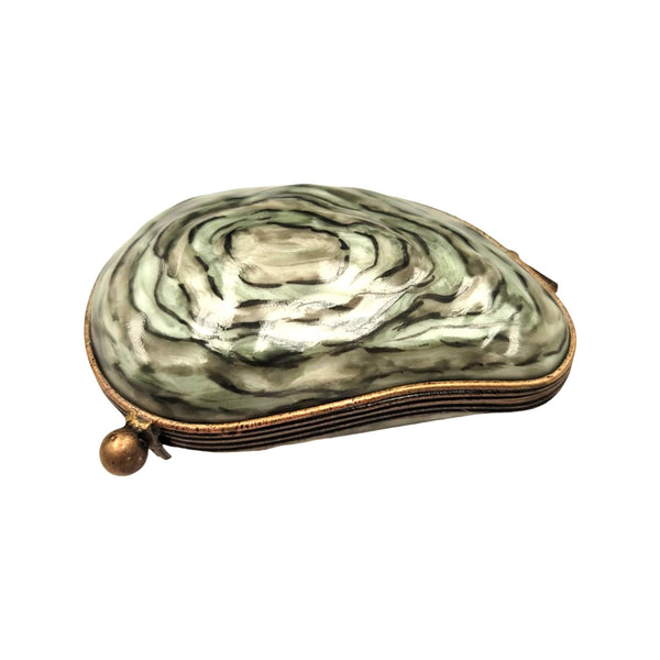 Oyster With Pearl Limoges Box Porcelain Limoges fish ocean beach LIMOGES BOXES French Trinket Box