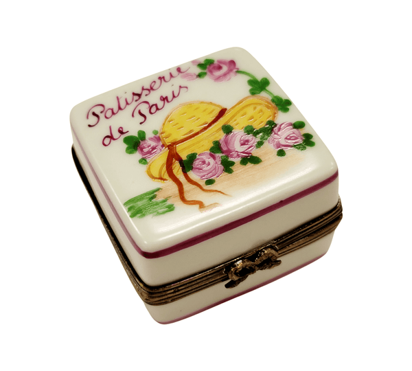 Parisian Pastry Truffle Box Porcelain Limoges Dessert France French Trinket Box