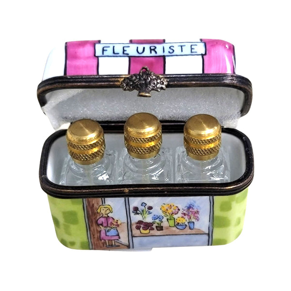 Perfume Fleurist Limoges Box Porcelain Limoges Perfume French Trinket Box