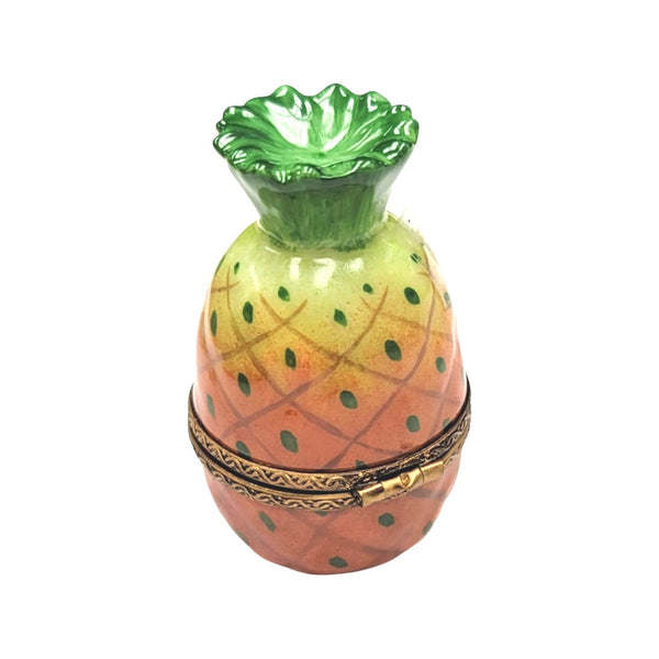Pineapple Porcelain Limoges Box Porcelain Limoges fruit vegetables French Trinket Box