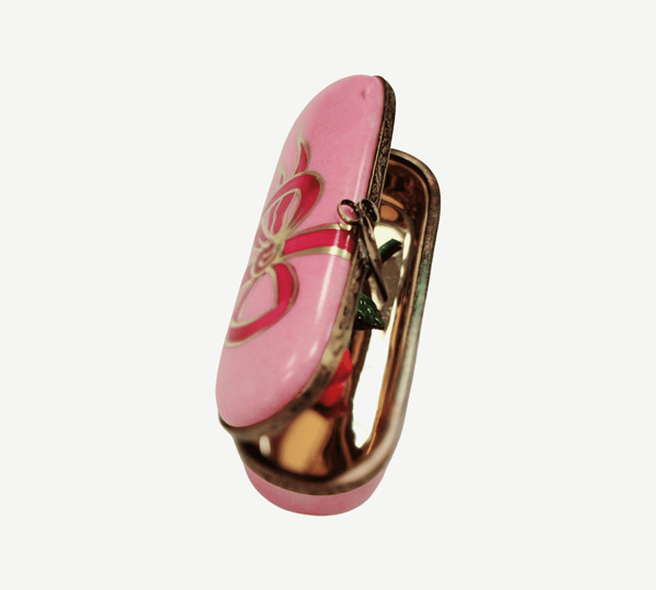 Pink Rose Limoges Trinket Box Porcelain Limoges valentine rose garden anniversary French Trinket Box
