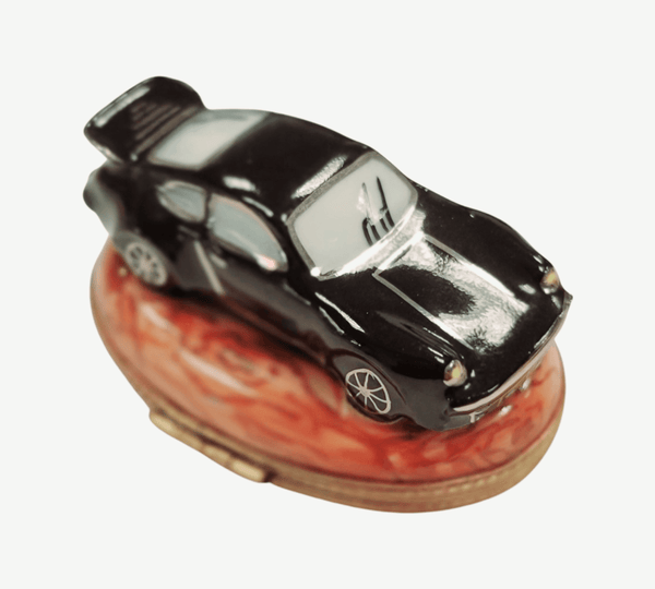 Porsche Race Car Limoges Box Porcelain Limoges vehicle French Trinket Box