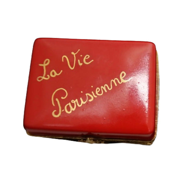 Post Cards Of Parisian Life Porcelain Limoges paris france French Trinket Box