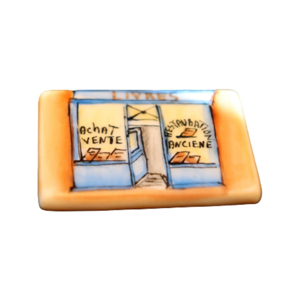 Post Cards Of Parisian Life Porcelain Limoges paris france French Trinket Box