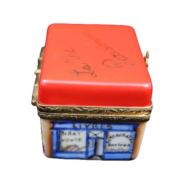 Post Cards Of Parisian Life Porcelain Limoges paris france French Trinket Box