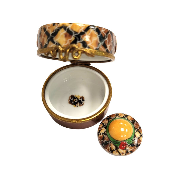 Python Snake Hat Limoges Box Porcelain Limoges hats fashion LIMOGES BoXES French Trinket Box