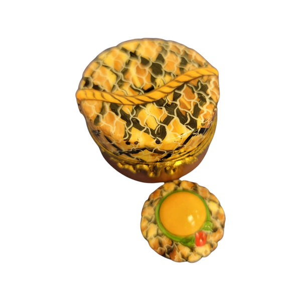 Python Snake Hat Limoges Box Porcelain Limoges hats fashion LIMOGES BoXES French Trinket Box