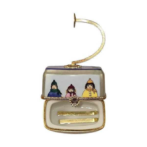 Ski Gondola Limoges Box