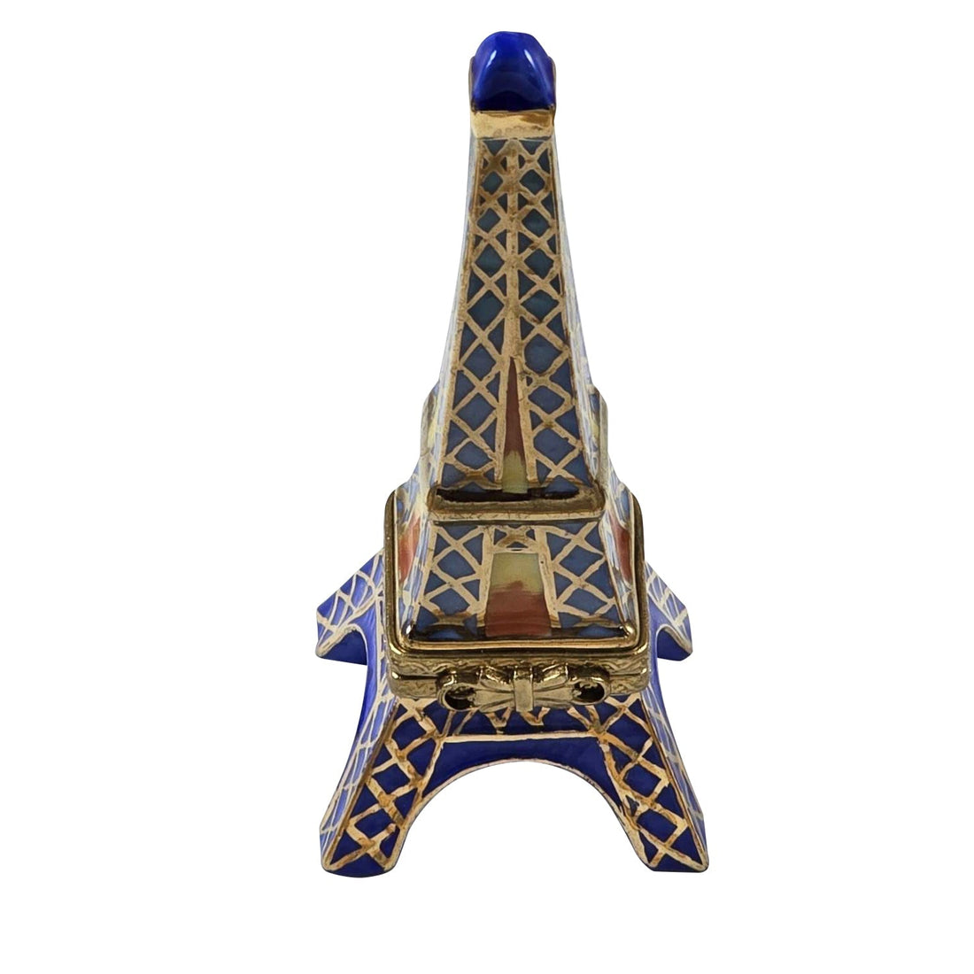 Paris Eiffel Tower in Blue, Rochard Limoges Box