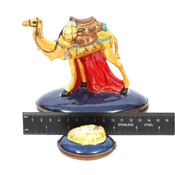 Rare Limoges Nativity Set Porcelain Limoges nativity limoges boxes religion French Trinket Box