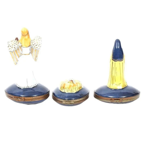Rare Limoges Nativity Set Porcelain Limoges nativity limoges boxes religion French Trinket Box