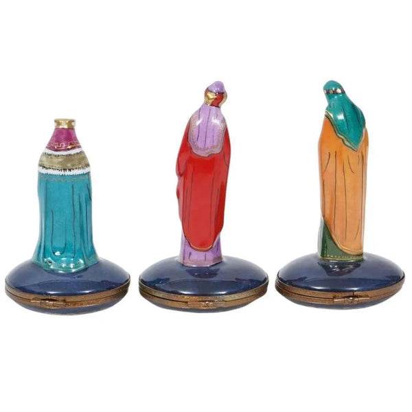 Rare Limoges Nativity Set Porcelain Limoges nativity limoges boxes religion French Trinket Box