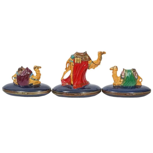 Rare Limoges Nativity Set Porcelain Limoges nativity limoges boxes religion French Trinket Box