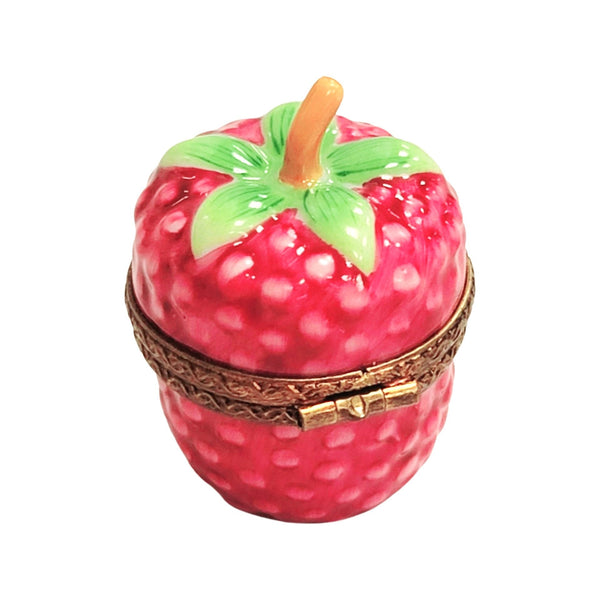 Rasberry Limoges Box Delight Porcelain Limoges fruit vegetables French Trinket Box