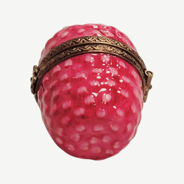Rasberry Limoges Box Delight Porcelain Limoges fruit vegetables French Trinket Box
