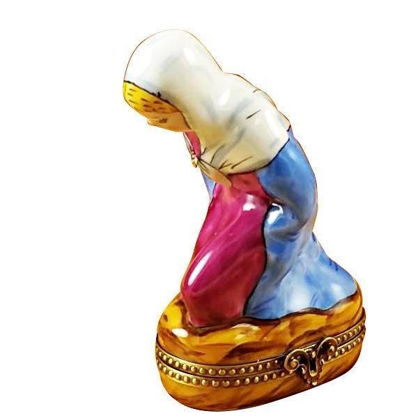 Rochard Twelve Piece Nativity Set Porcelain Limoges Nativity French Trinket Box