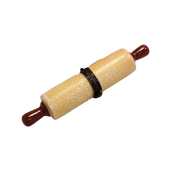 Rolling Pin Porcelain Treasure Porcelain Limoges Home Food Mother Dessert French Trinket Box