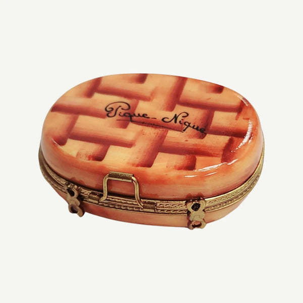 Romantic Picnic Limoges Box Porcelain Limoges Food Beach Love Valentine French Trinket Box