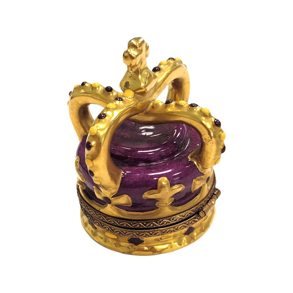 Royal Crown Porcelain Figurine Porcelain Limoges hats travel Limoges Boxes Travel French Trinket Box