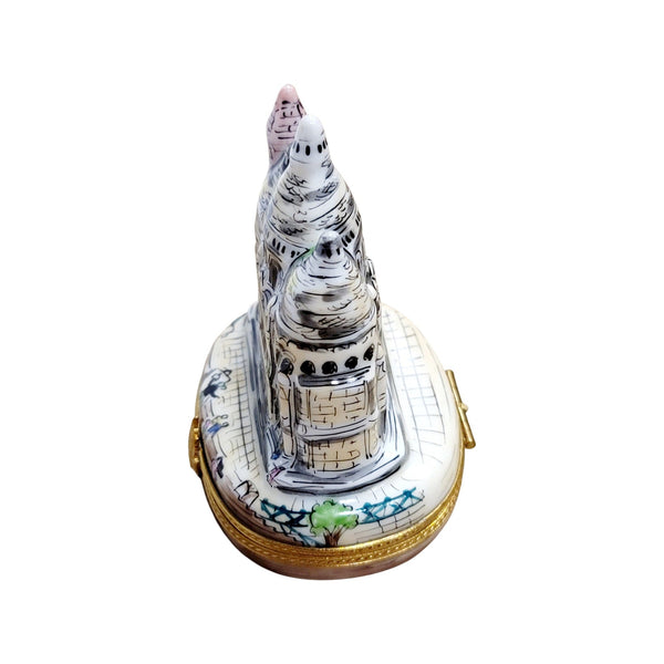 Sacre Coeur Limoges Box Art Porcelain Limoges Limoges Boxes monuments travel world French Trinket Box