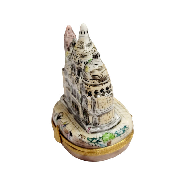 Sacre Coeur Limoges Box Art Porcelain Limoges Limoges Boxes monuments travel world French Trinket Box