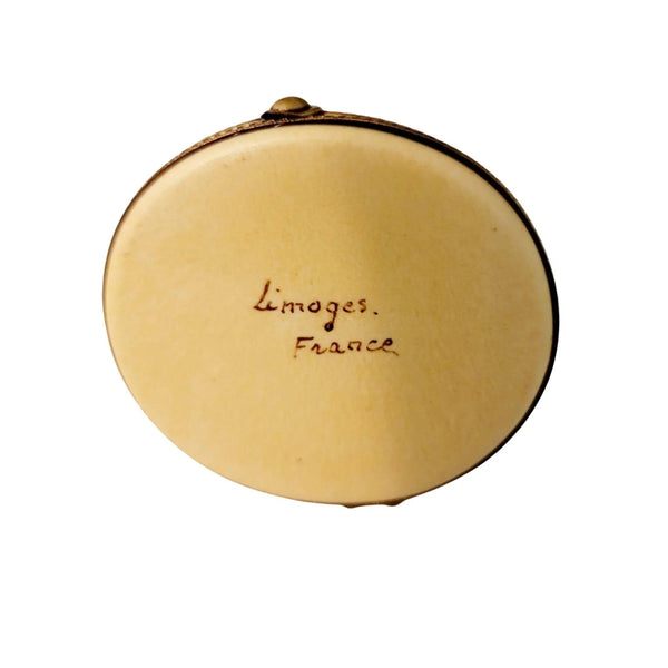 Safari Adventure Trinket Box Porcelain Limoges travel wild sports Rochard Limoges Box French Trinket Box