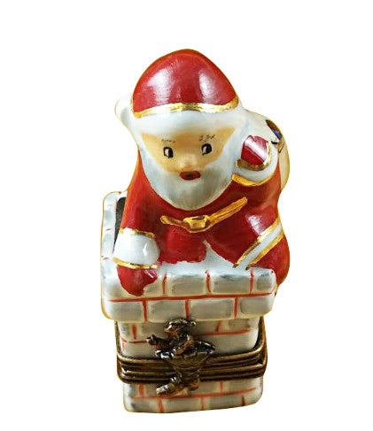 Santa in Chimney