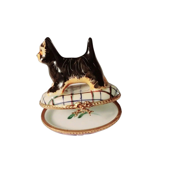 Scottish Terrier Limoges Trinket Box Porcelain Limoges dog Limoges Box Travel French Trinket Box