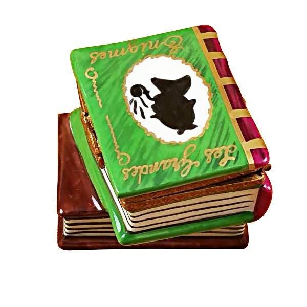 Sherlock Holmes Book Porcelain Limoges book professional French Trinket Box