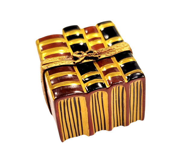 Stack of Poems Limoges Box Porcelain Limoges Graduation professional book books French Trinket Box