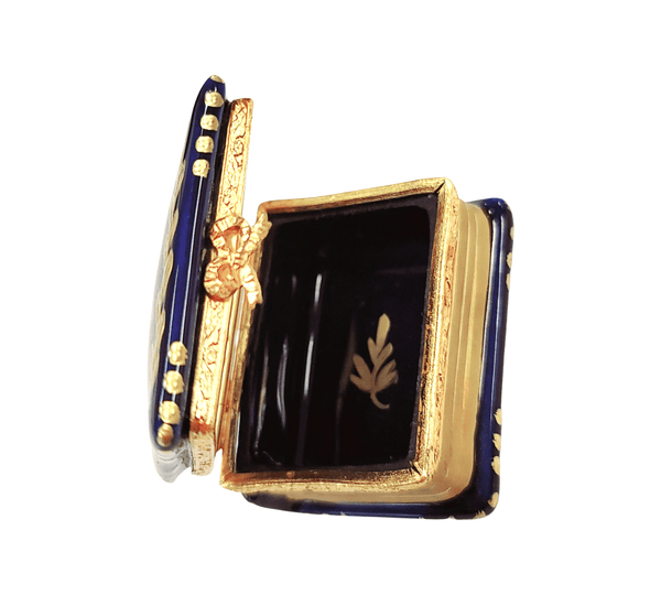 Star of David Porcelain Box Porcelain Limoges religion Limoges Box jewish French Trinket Box