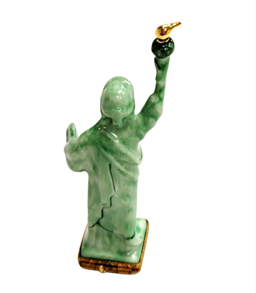 Statue Of Liberty Limoges Box Porcelain Limoges monuments united states French Trinket Box