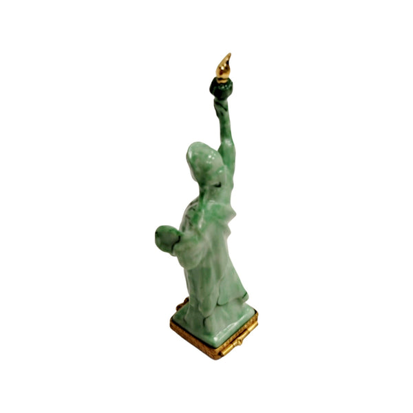 Statue Of Liberty Limoges Box Porcelain Limoges monuments united states French Trinket Box