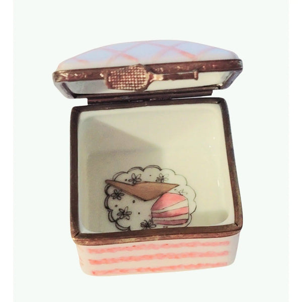 Strawberry Cake Slice Limoges Box Porcelain Limoges Food French Trinket Box