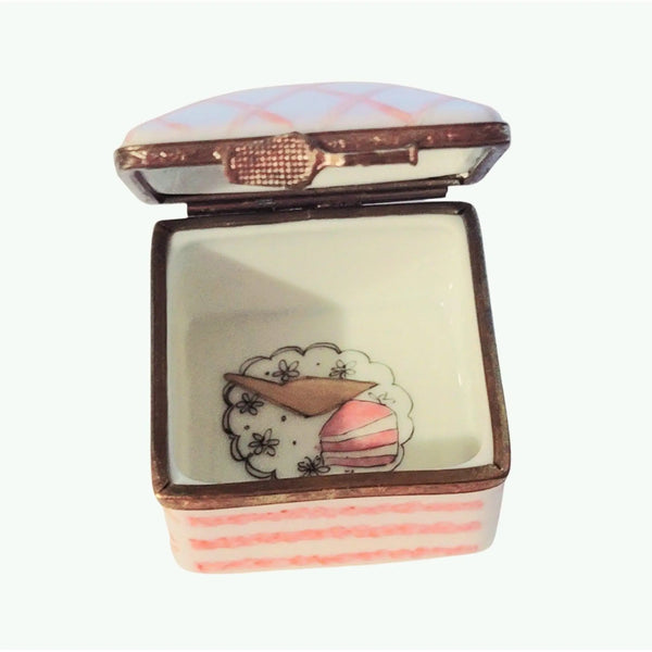 Strawberry Cake Slice Limoges Box Porcelain Limoges Food French Trinket Box