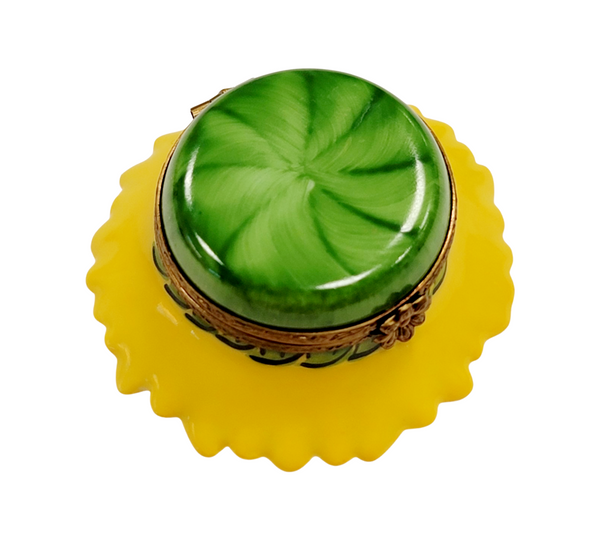 Artoria Sunflower Porcelain Limoges Box Figurine, view 2