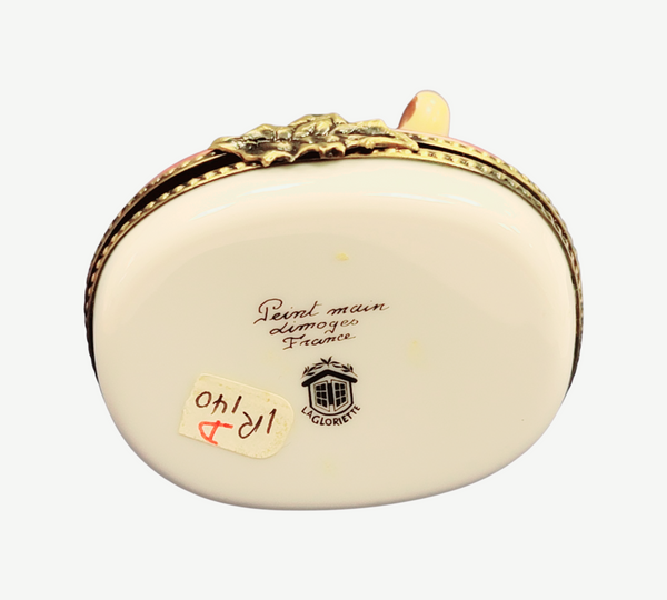 Teddy Bear Dreams Limoges Box Porcelain Limoges Teddy French Trinket Box