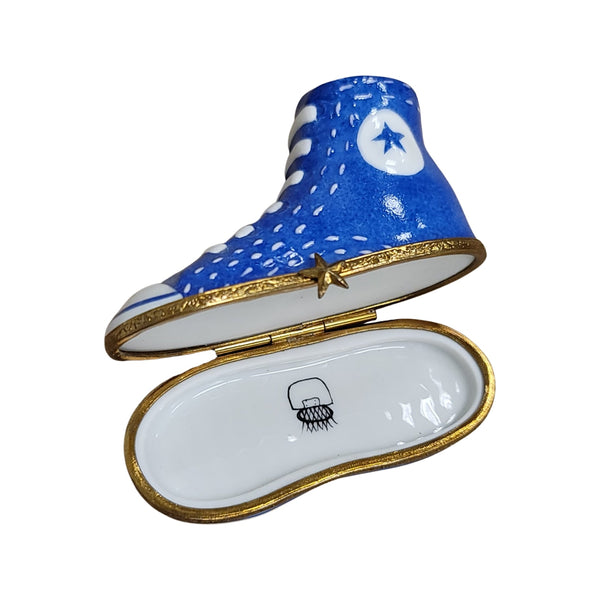 Tennis Shoe Limoges Box Treasure Porcelain Limoges sports shoes French Trinket Box