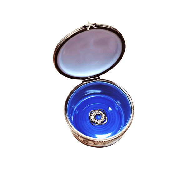 Titanic Porcelain Memorial Box Porcelain Limoges vehicle French Trinket Box