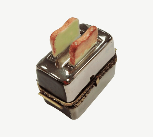 Toaster and Toast Limoges Box Porcelain Limoges Home Food French Trinket Box