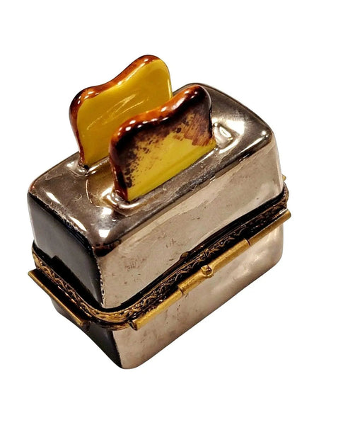 Toaster and Toast Limoges Box Porcelain Limoges Home Food French Trinket Box