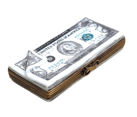 US Dollar Porcelain Limoges Box Porcelain Limoges united states French Trinket Box