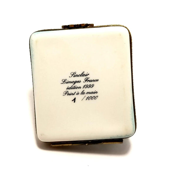 Vapor Iron Limoges Box Treasure Porcelain Limoges home French Trinket Box