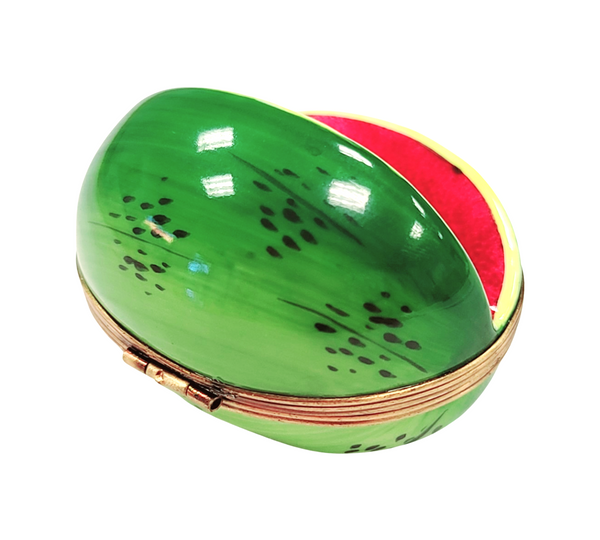 Vibrant Watermelon Limoges Box Porcelain Limoges fruit Vegetable French Trinket Box