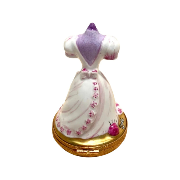Wedding Dress Porcelain Limoges wedding French Trinket Box