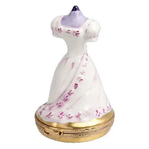 Wedding Dress Porcelain Limoges wedding French Trinket Box