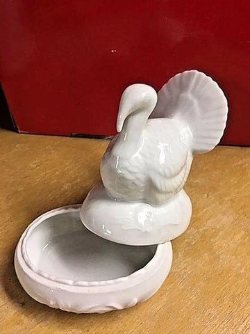 Whimsical Turkey Limoges Box Porcelain Limoges Wild Birds French Trinket Box