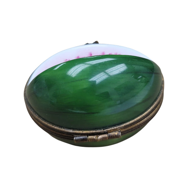 Whimsical Watermelon Limoges Box Porcelain Limoges fruit Vegetable French Trinket Box