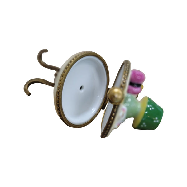 Yarn Table Lamp Limoges Box Porcelain Limoges furniture French Trinket Box